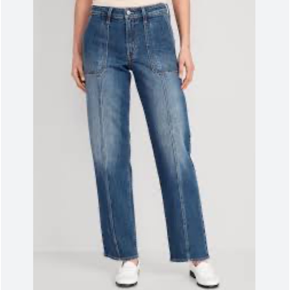 OG Loose “Mom” High Rise Jeans in Size 14 - Picture 6 of 13